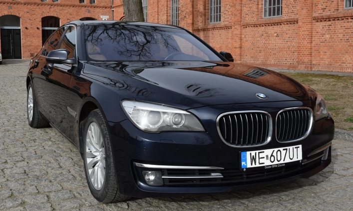 BMW Seria 7 cena 74500 przebieg: 271000, rok produkcji 2014 z Olsztyn małe 562